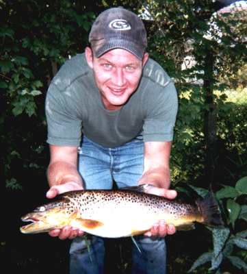 Tommys erste wilde Bachforelle